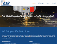 Tablet Screenshot of bzk-metall.com